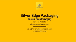 custom soap packaging