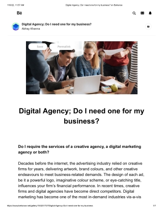 Digital Agency; Do I need one for my business