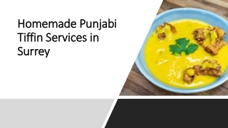 Homemade Punjabi Tiffin Services in Surrey