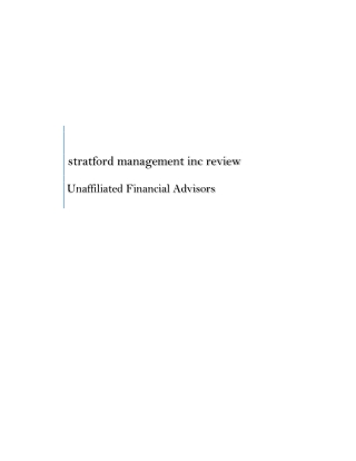 stratford management