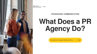 Everything You Always wanted to know about working of PR Agency