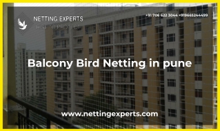 Balcony Bird Netting in pune