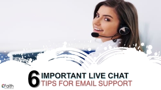 6 Important Live Chat Tips For Email Support