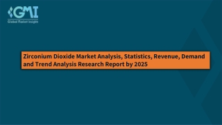 Zirconium Dioxide Market Size 2022