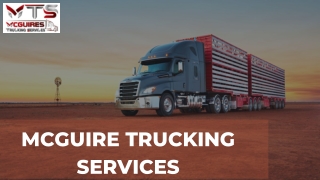 Same Day Service In New York - McGuires Trucking Services