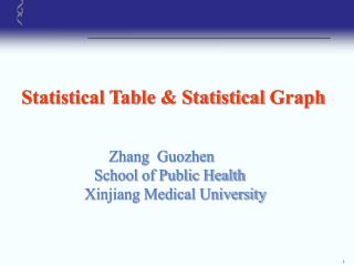 Statistical Table &amp; Statistical Graph