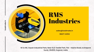 Heavy Duty Chain Pulley Block | Loadmate.in