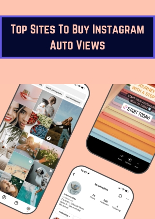 Top Sites To Buy Instagram Auto Views