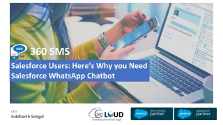 Salesforce Users Here’s Why you Need Salesforce WhatsApp Chatbot