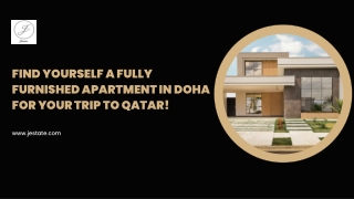 Find Yourself A Fully Furnished Apartment In Doha For Your Trip To Qatar!