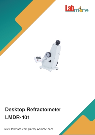 Desktop-Refractometer