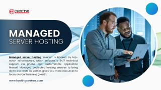 Managed Dedicated Server Hosting