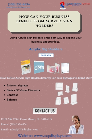Why Do You Need Of Sign Holder If You Have A Business?