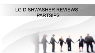 LG DISHWASHER REVIEWS- PARTSIPS