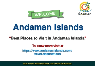 Best Places to Visit in Andaman Islands