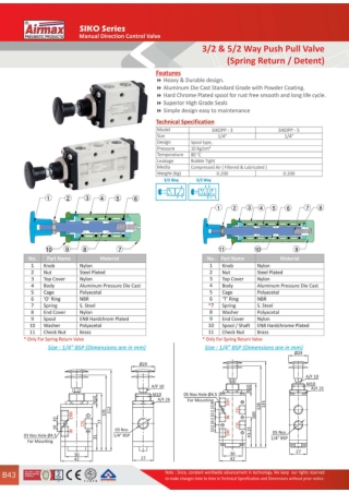 directional control valve