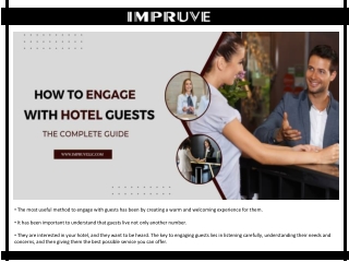 How to engage with hotel guests: The Complete Guide