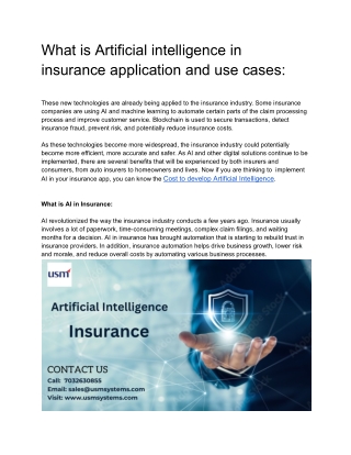 AI in insurance - Google Docs