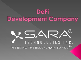 DeFi Development  services