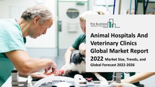 Animal Hospitals And Veterinary Clinics Market By Type, By Animal Type, By Sector, By Region and Segment Forecast 2022-2