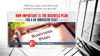 Apply for a UK Innovator visa with The SmartMove2UK