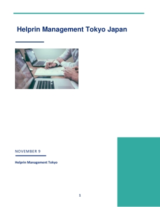 10 Key Financial Choices for Your Thirties with Helprin Management Japan