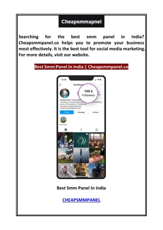 Best Smm Panel In India
