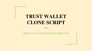 Build your own cryptocurrency wallet chrome extension like Trust Wallet