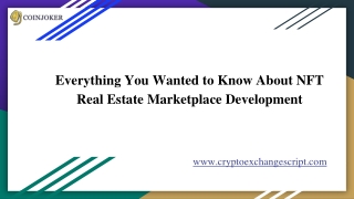 The Secret of Successful NFT Real Estate Marketplace Development