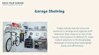 The Top Reasons to Invest in Garage Shelving  for your Garage Optimization