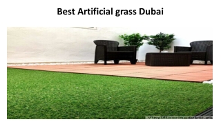 Best Artificial grass Dubai