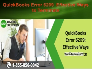 QuickBooks Error 6209  Effective Ways to Terminate