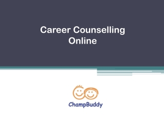Career Counselling Online - ChampBuddy