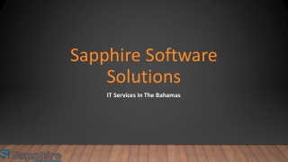 Best IT Services Provider In Bahamas | Web & Software Development Services