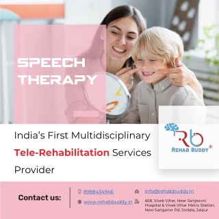 Speech Therapy - Rehab Buddy