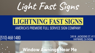 Vehicle Lettering Signs