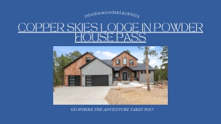 Copper Skies Lodge In Powder House Pass For Vacation Rental