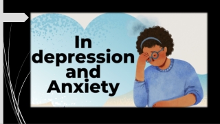treatment in depression and anxiety