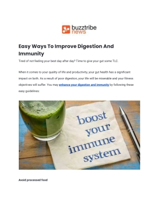 Easy Ways To Improve Digestion And Immunity.docx