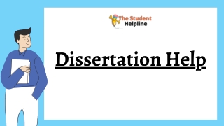 Get Best Dissertation Help In Uk With Top Experts