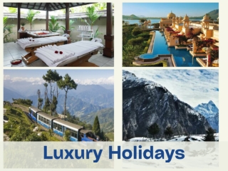 Whisk Your Worries Away While You’re On Luxury Holidays! Plan Your Next Getaway With Us!