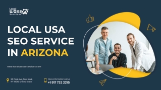 LOCAL USA SEO SERVICE IN ARIZONA