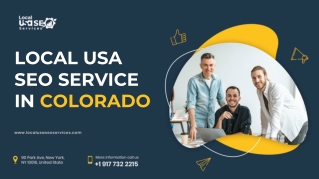 LOCAL USA SEO SERVICE IN COLORADO