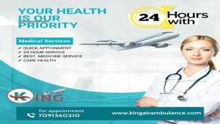 Get Fast Patient Reallocation King Air Ambulance Service in Ranchi