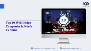 Top 10 Web Design Companies in North Carolina