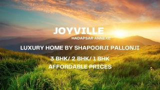 Joyville Hadapsar Annexe by Shapoorji Pallonji In Pune.