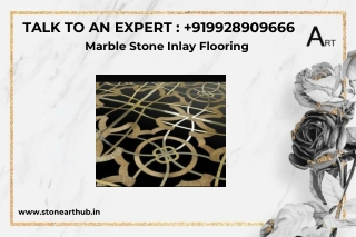 Marble Stone Inlay Flooring - Call Now 9928909666