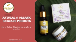 Natural & Organic Skincare Products