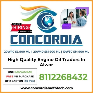 High Quality Engine Oil Traders In Alwar