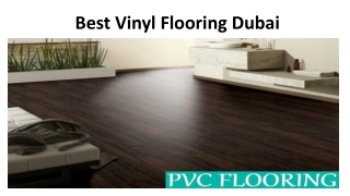 Best Vinyl Flooring Dubai